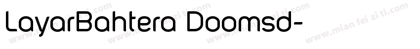 LayarBahtera Doomsd字体转换